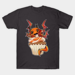 Orange cream cupcake dragon T-Shirt